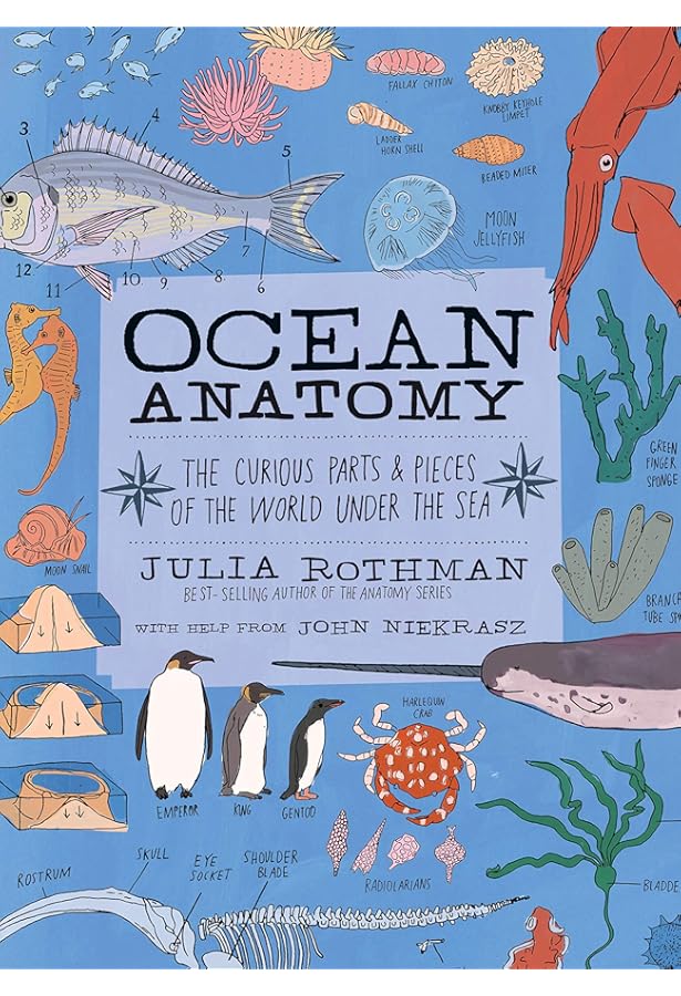 The Julia Rothman Collection: Farm Anatomy, Nature Anatomy, and